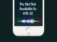 Cách Khắc Phục Lỗi “Siri Not Available” Trên iOS 12